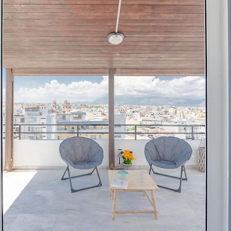 Penthouse Studio In Centre With Seaview Ηράκλειο Κρήτης Εξωτερικό φωτογραφία