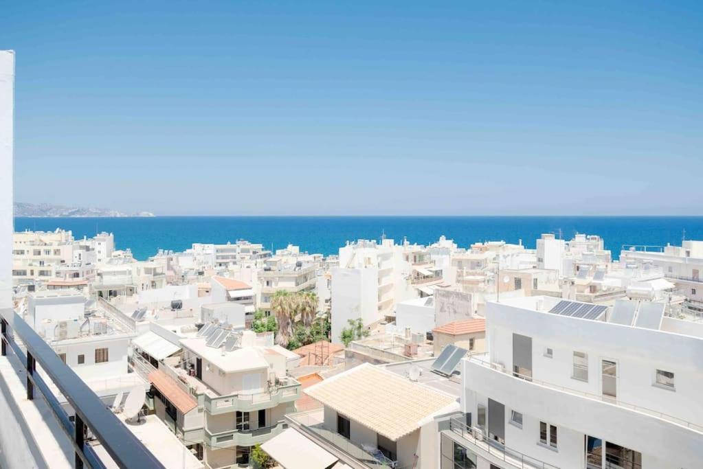 Penthouse Studio In Centre With Seaview Ηράκλειο Κρήτης Εξωτερικό φωτογραφία